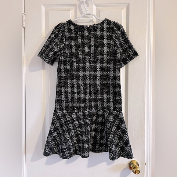 Loft plaid peplum dress - Picture 2 of 3